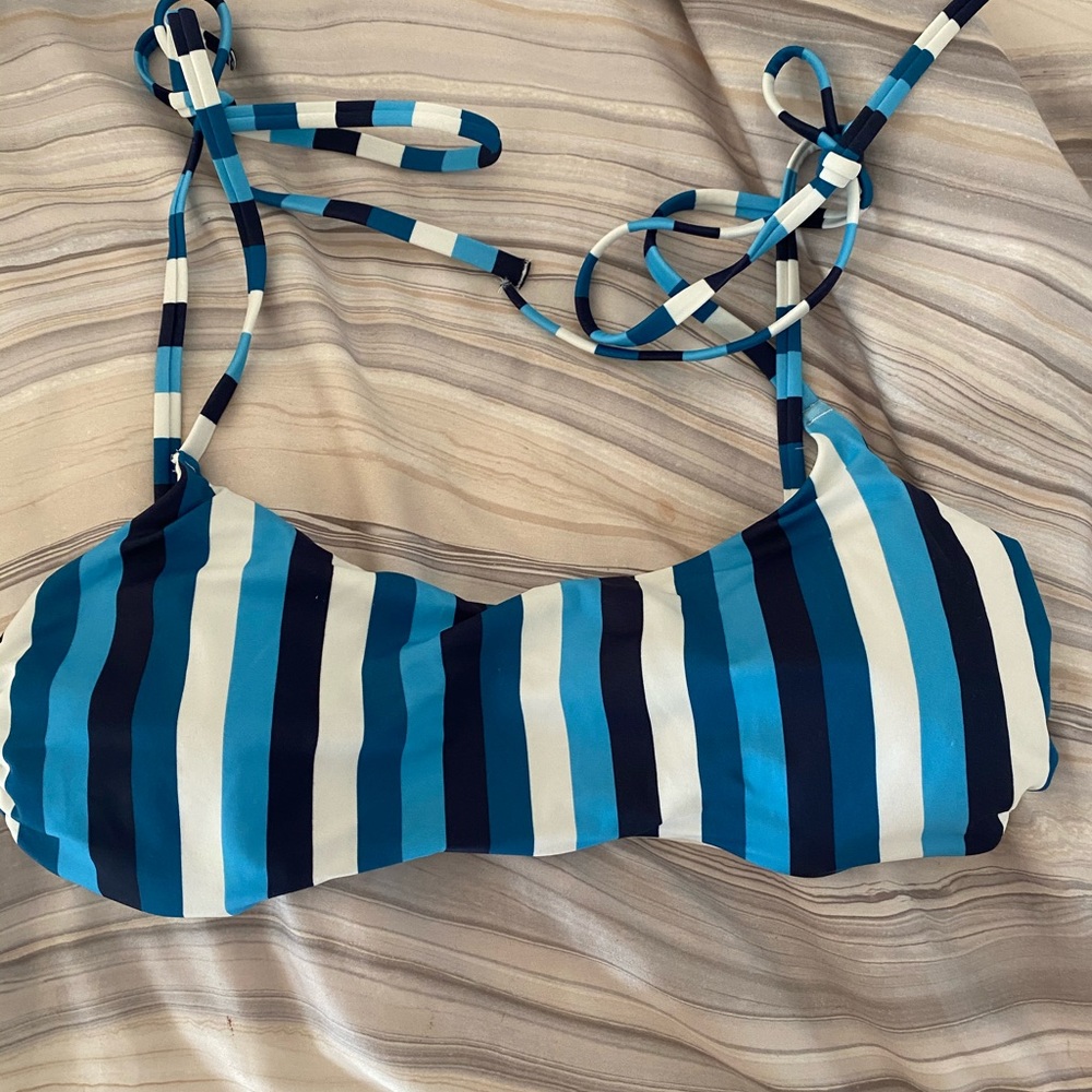 maaji striped swimsuit